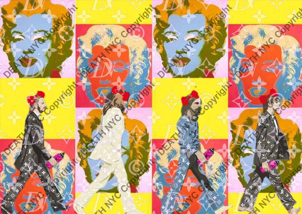 Deathp258 Beatles (Edition Of 100) (2022) Art Print