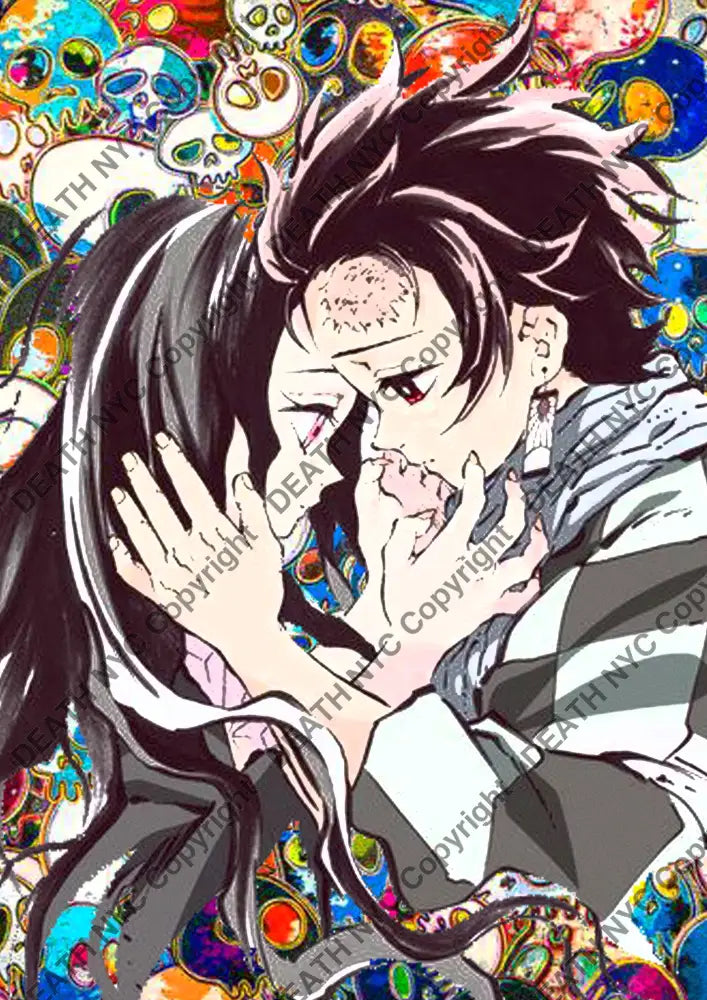 Deathp3 Demon Slayer (Edition Of 100) (2020) Art Print