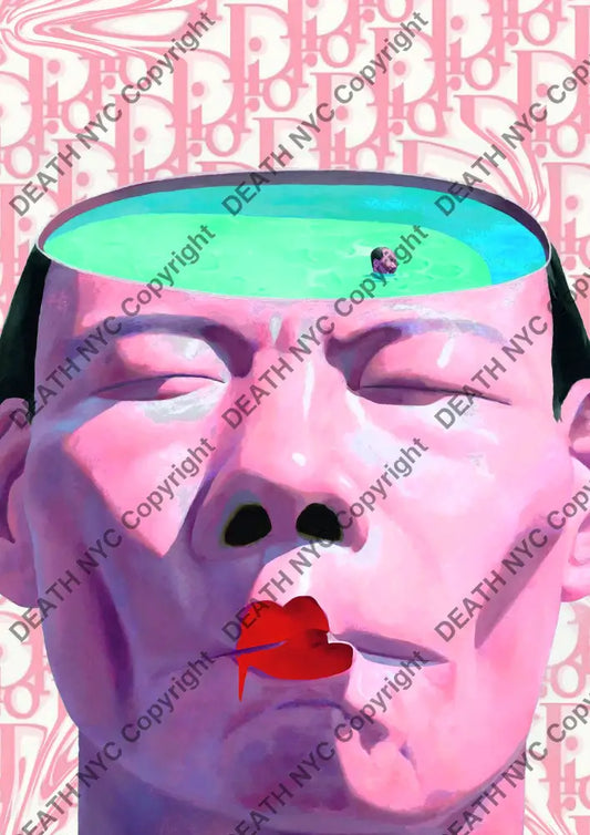 Deathp312 Min Haha (Edition Of 100) (2022) Art Print