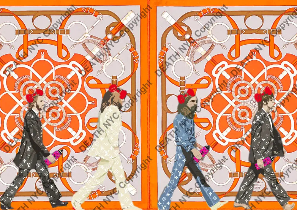 Deathp342 Beatles (Edition Of 100) (2022) Art Print