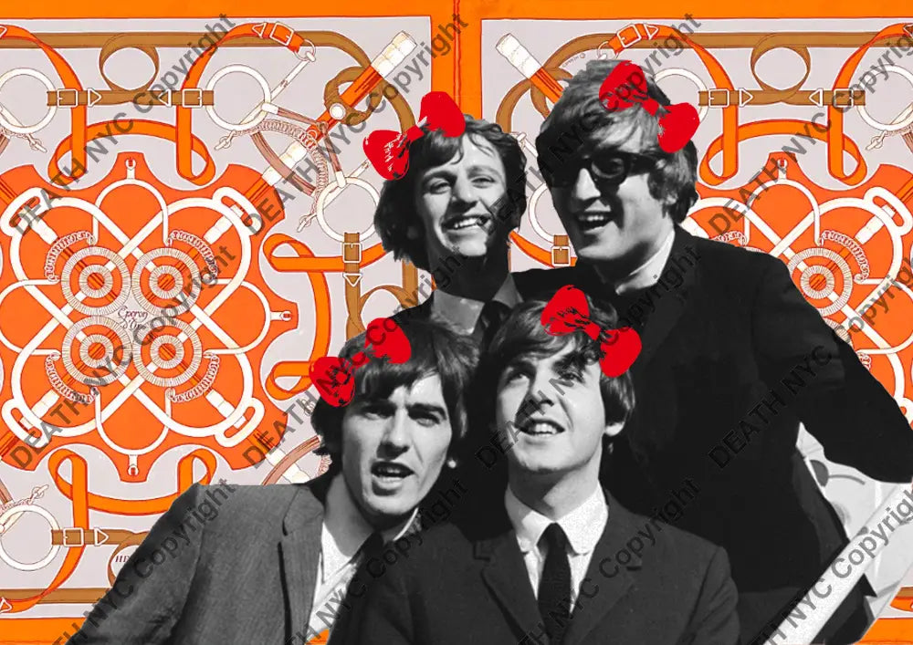 Deathp343 Beatles (Edition Of 100) (2022) Art Print