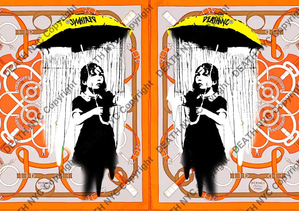 Deathp344 Banksy (Edition Of 100) (2022) Art Print