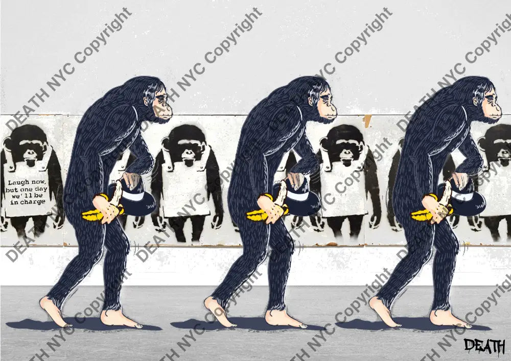 Deathp368 Banksy (Edition Of 100) (2022) Art Print