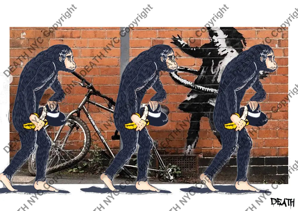 Deathp370 Banksy (Edition Of 100) (2022) Art Print