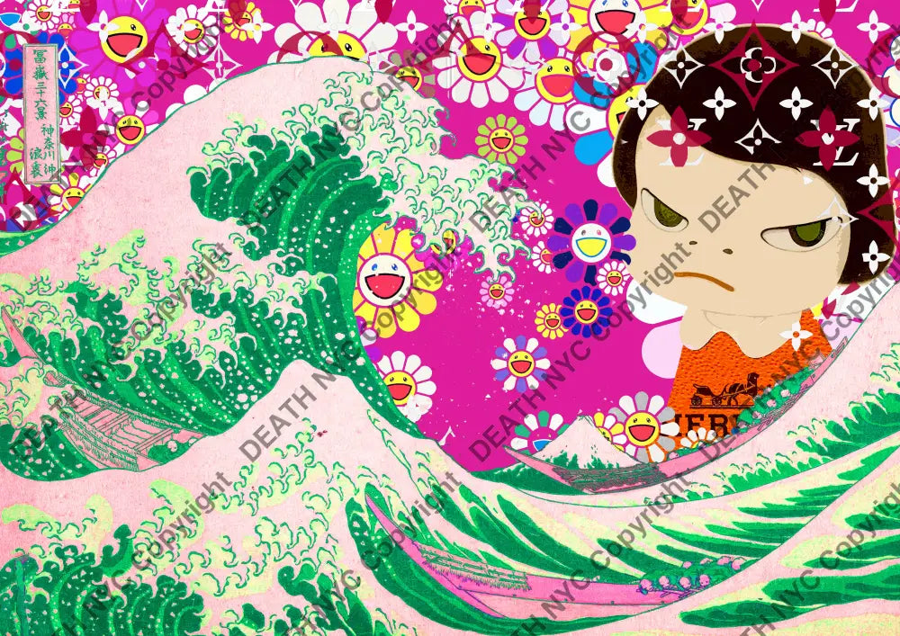 Deathp43 Cute (Edition Of 100) (2022) Art Print