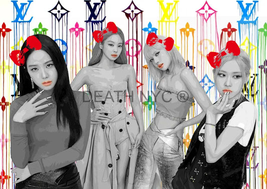 Deathp472 Blackpink (Edition Of 100) (2022) Art Print