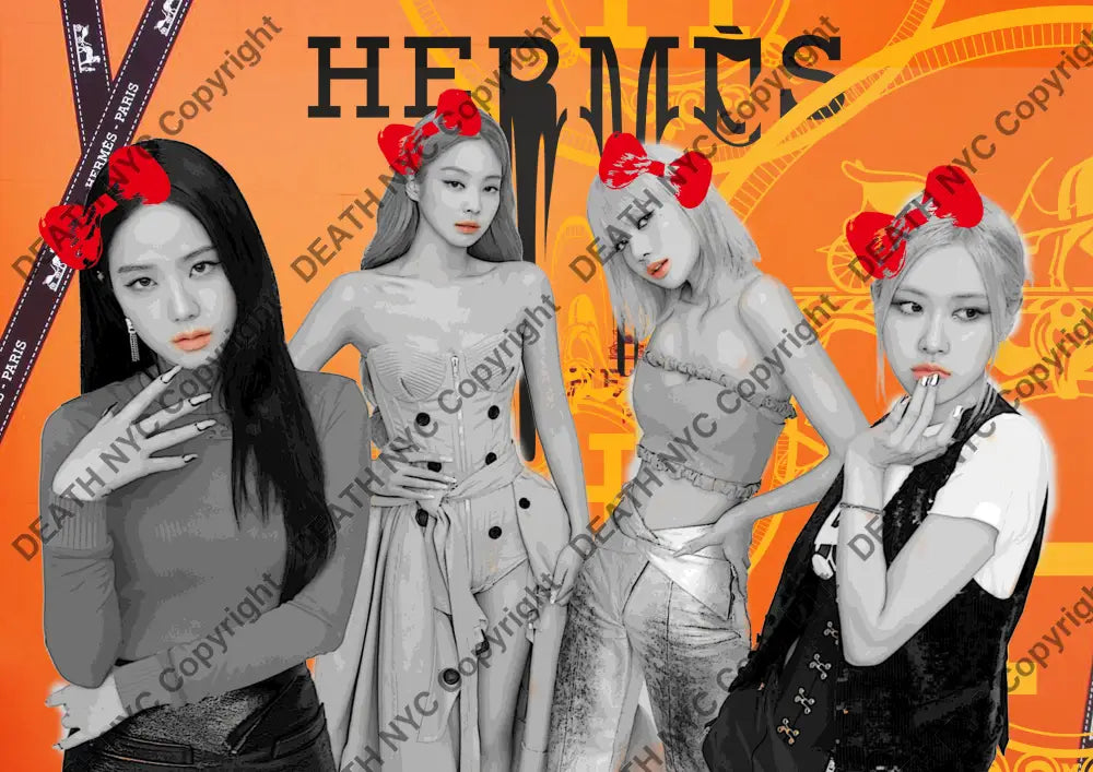 Deathp473 Blackpink (Edition Of 100) (2022) Art Print
