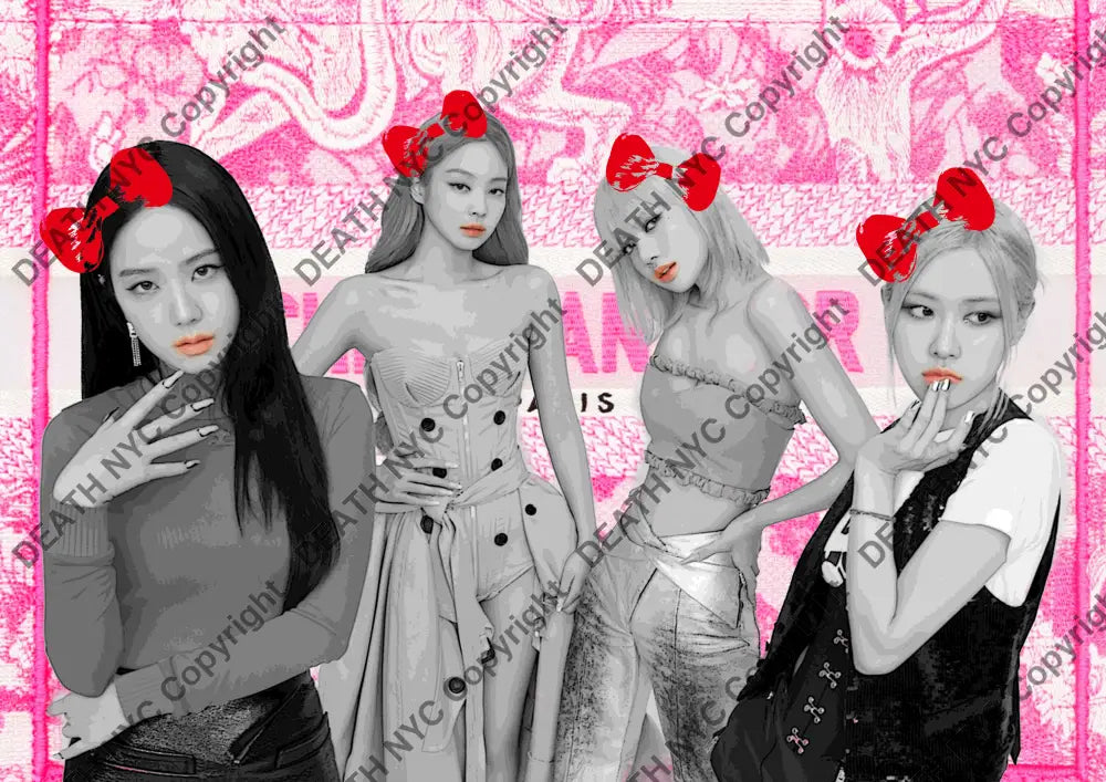 Deathp474 Blackpink (Edition Of 100) (2022) Art Print