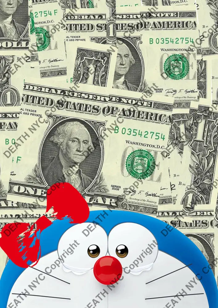 Deathp498 Doraemon (Edition Of 100) (2022) Art Print