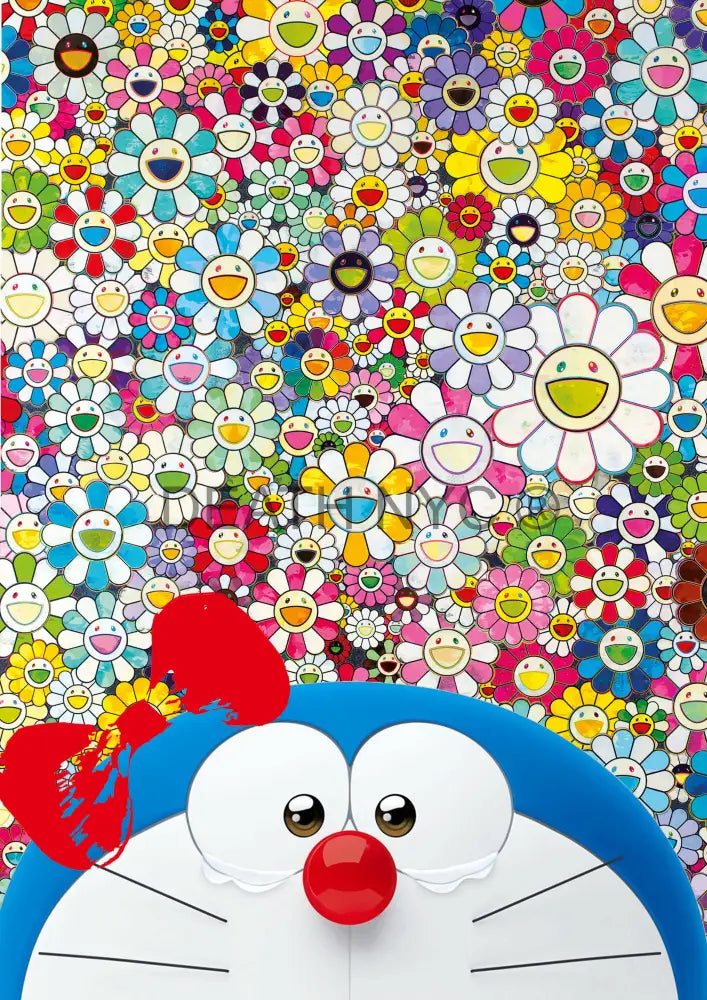 Deathp500 Doraemon (Edition Of 100) (2022) Art Print