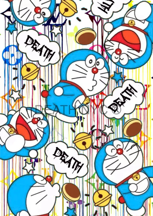 Deathp502 Doraemon (Edition Of 100) (2022) Art Print