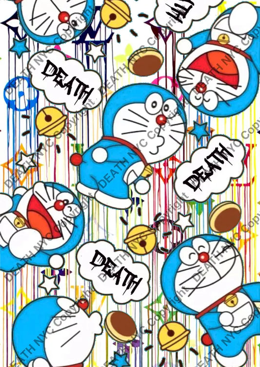 Deathp502 Doraemon (Edition Of 100) (2022) Art Print