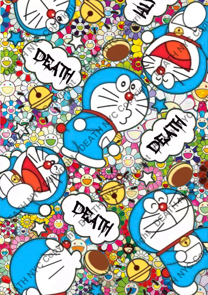 Deathp504 Doraemon (Edition Of 100) (2022) Art Print