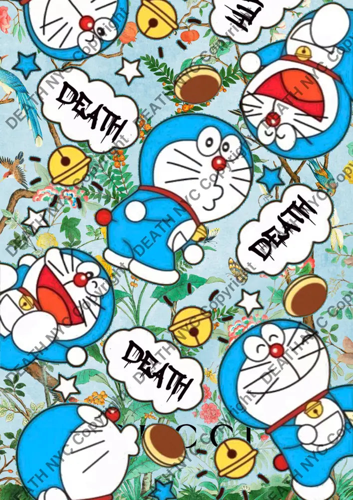Deathp505 Doraemon (Edition Of 100) (2022) Art Print