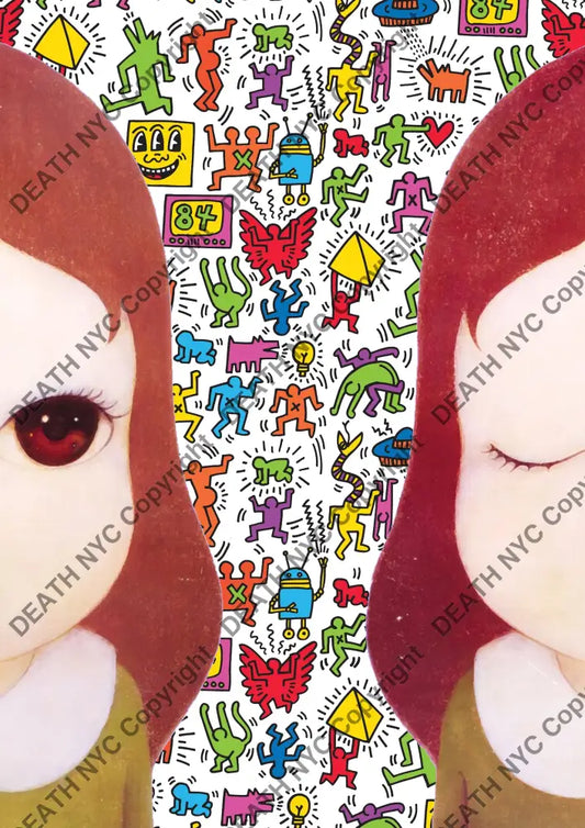 Deathp594 Cute (Edition Of 100) (2022) Art Print