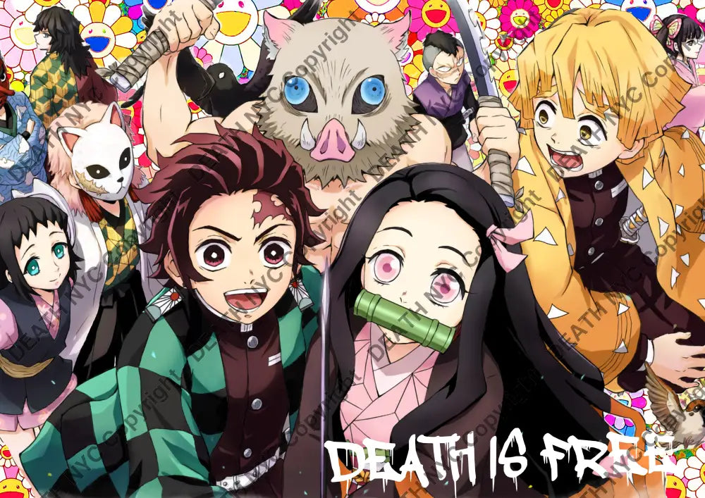 Deathp6 Demon Slayer (Edition Of 100) (2020) Art Print