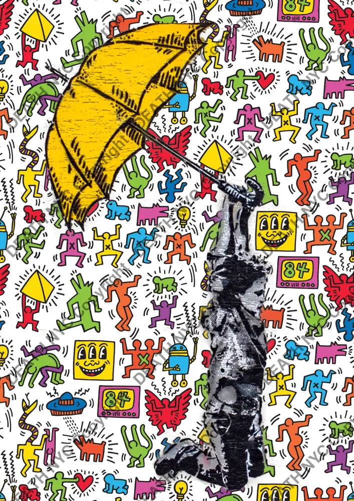 Deathp600 Banksy (Edition Of 100) (2022) Art Print