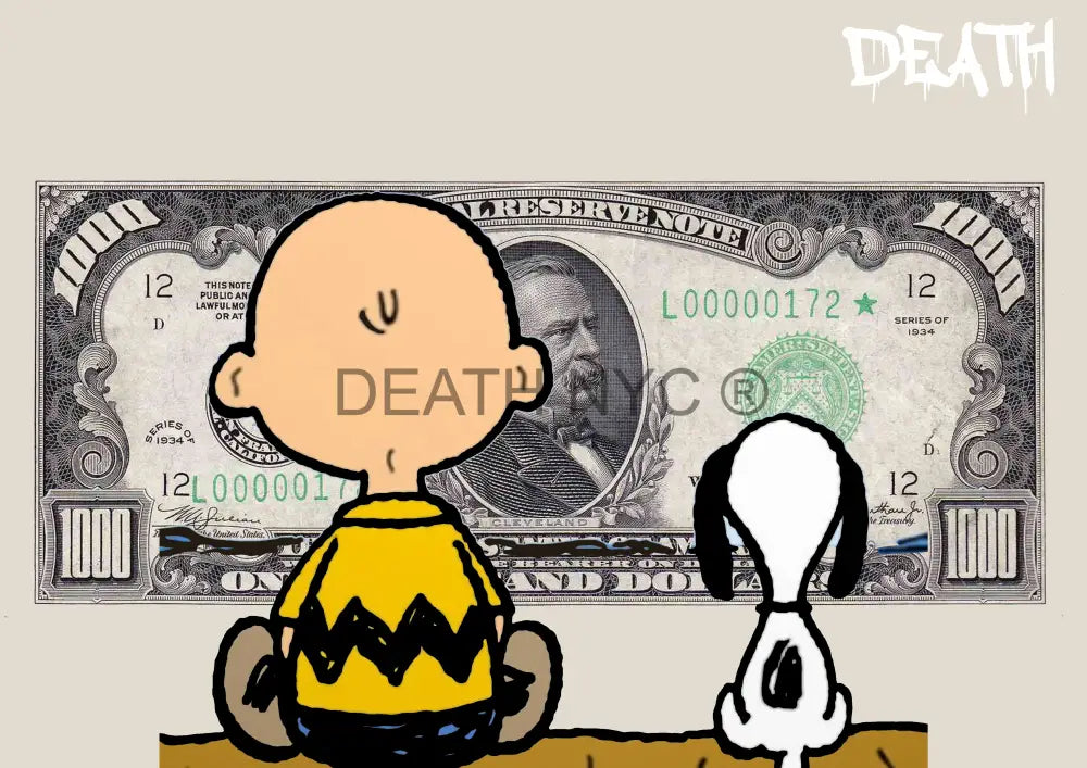 Deathp617 Snoopy (Edition Of 100) (2022) Art Print