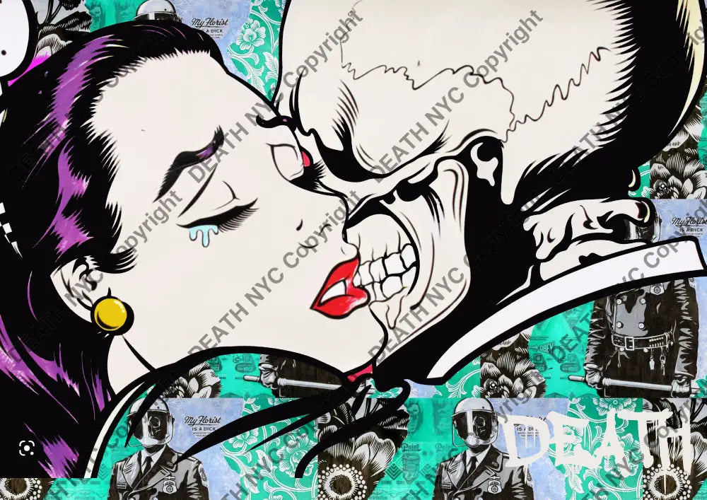 Deathp624 Dface (Edition Of 100) (2022) Art Print