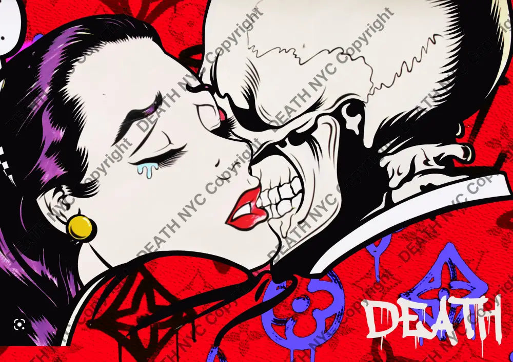 Deathp625 Dface (Edition Of 100) (2022) Art Print