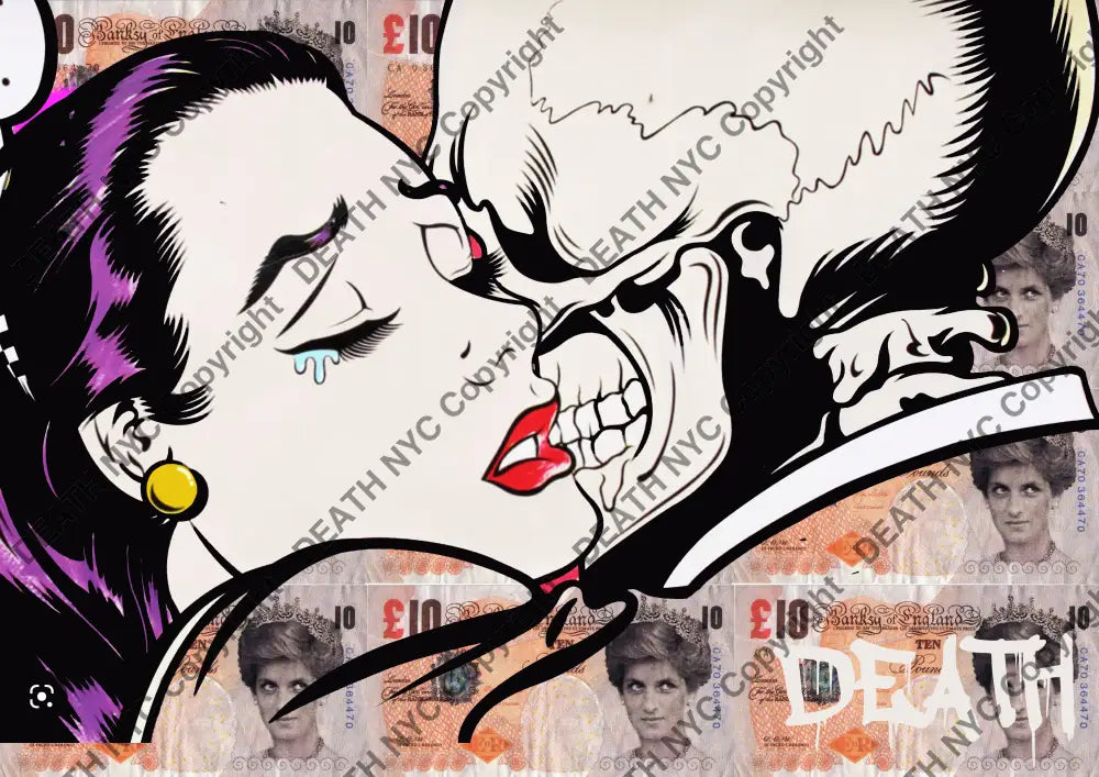 Deathp627 Dface (Edition Of 100) (2022) Art Print