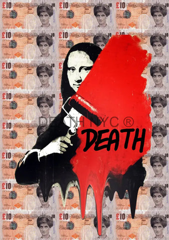 Deathp741 Mona (Edition Of 100) (2022) Art Print