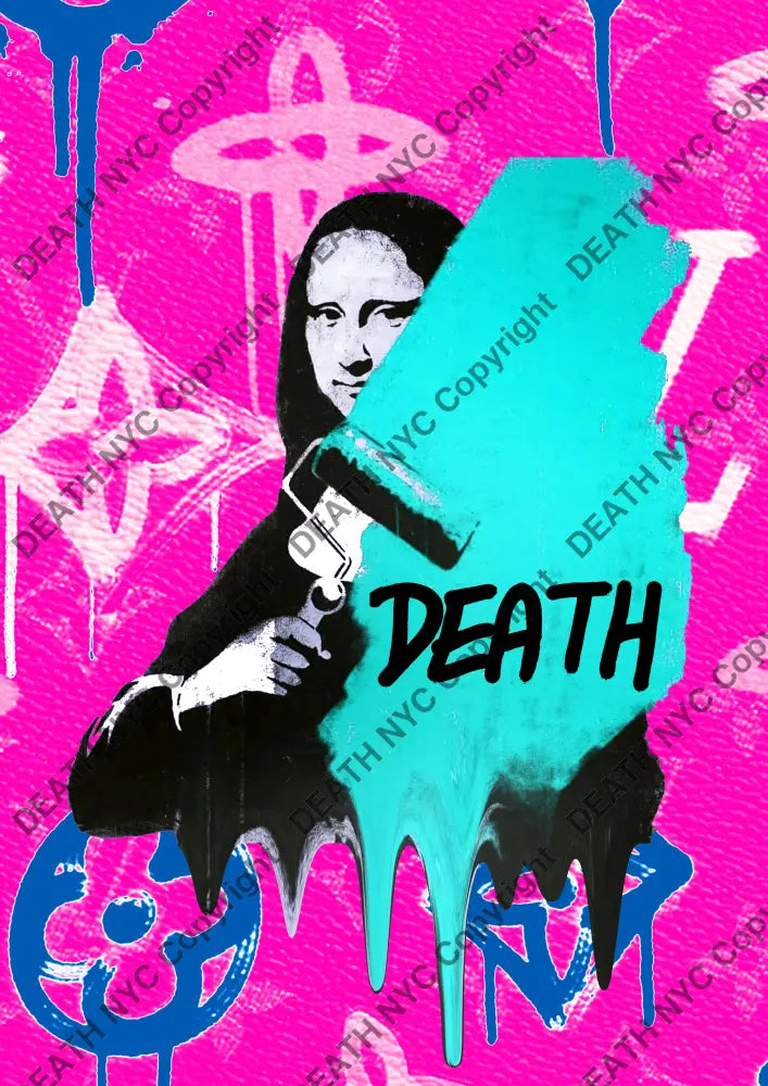 Deathp750 Mona (Edition Of 100) (2022) Art Print