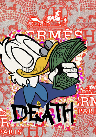 Deathp751 Donald Duck (Edition Of 100) (2022) Art Print