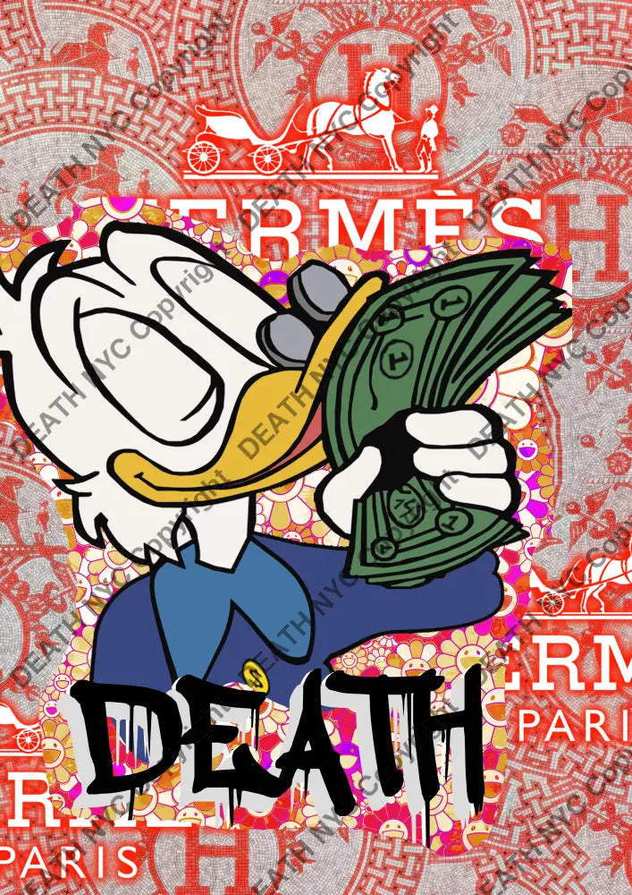Deathp751 Donald Duck (Edition Of 100) (2022) Art Print
