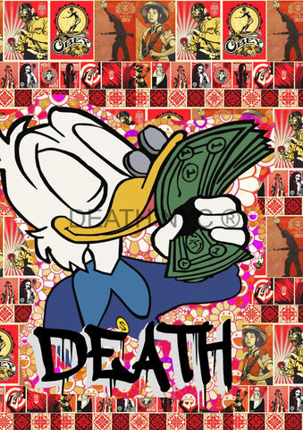 Deathp753 Donald Duck (Edition Of 100) (2022) Art Print