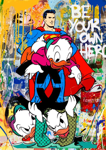 Deathp756 Donald Duck (Edition Of 100) (2022) Art Print