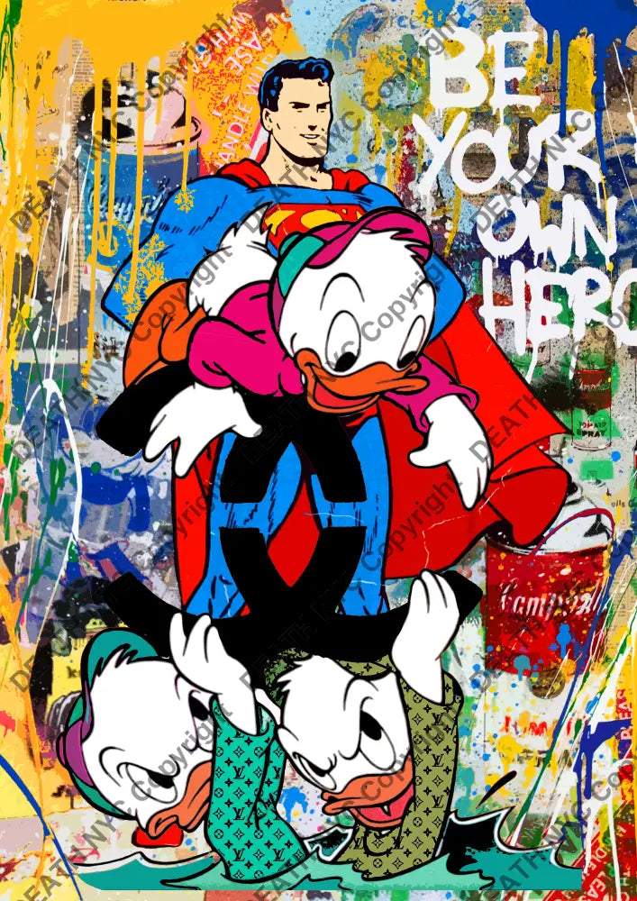 Deathp756 Donald Duck (Edition Of 100) (2022) Art Print