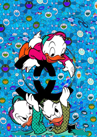 Deathp758 Donald Duck (Edition Of 100) (2022) Art Print