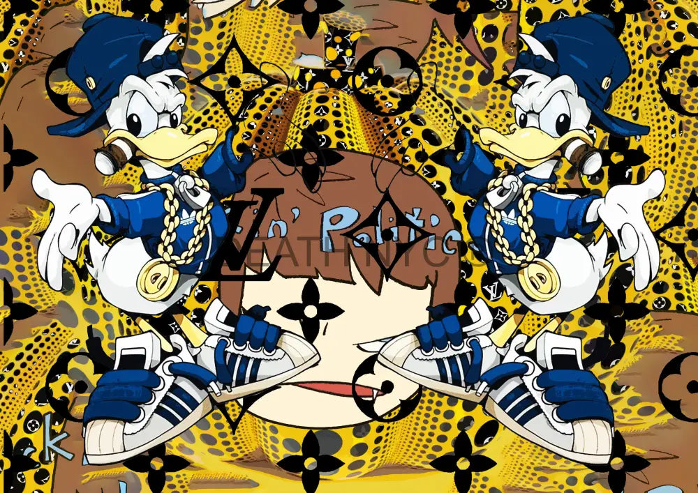 Deathp824 Donald Duck (Edition Of 100) (2022) Art Print