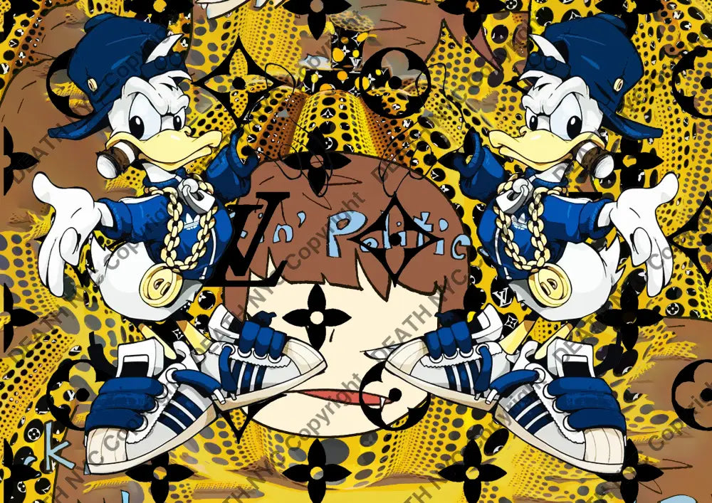 Deathp824 Donald Duck (Edition Of 100) (2022) Art Print