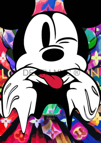 Deathp832 Mickey (Edition Of 100) (2022) Art Print