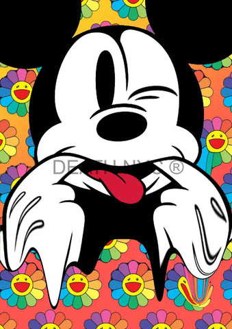 Deathp833 Mickey (Edition Of 100) (2022) Art Print