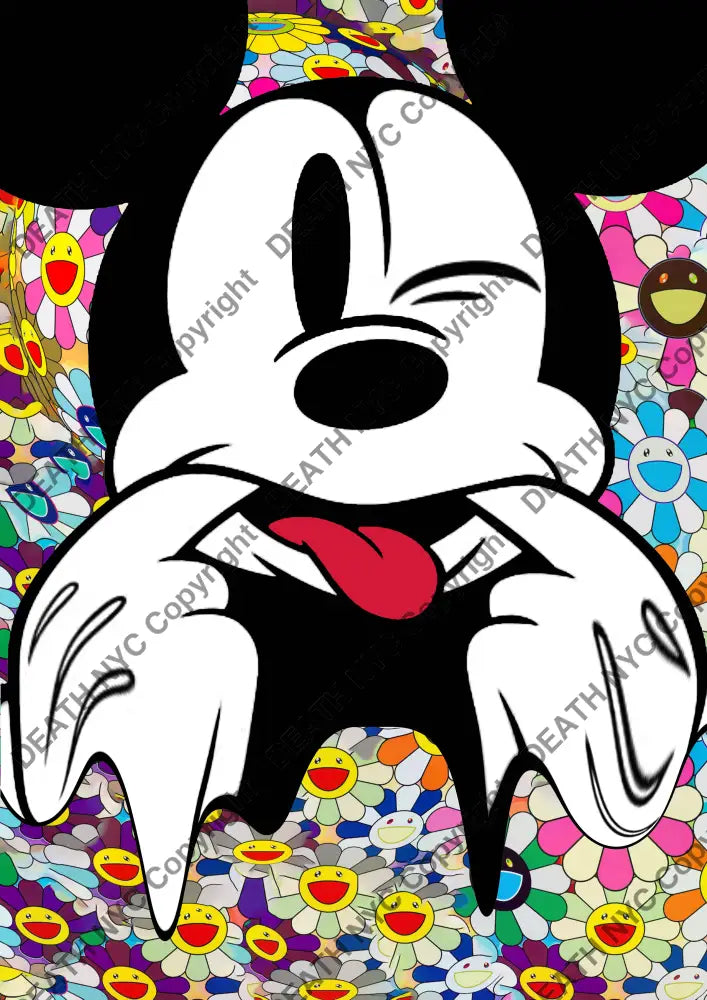 Deathp834 Mickey (Edition Of 100) (2022) Art Print