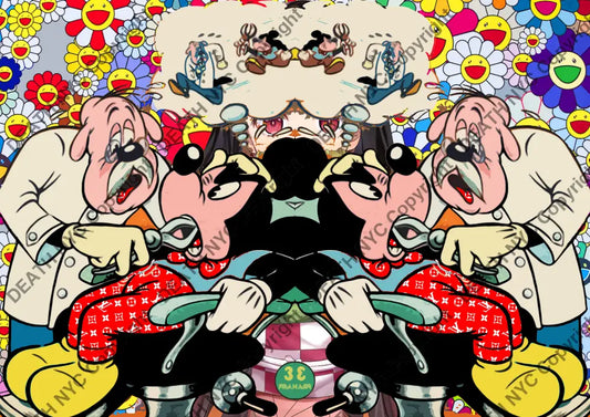 Deathp898 Mickey (Edition Of 100) (2022) Art Print