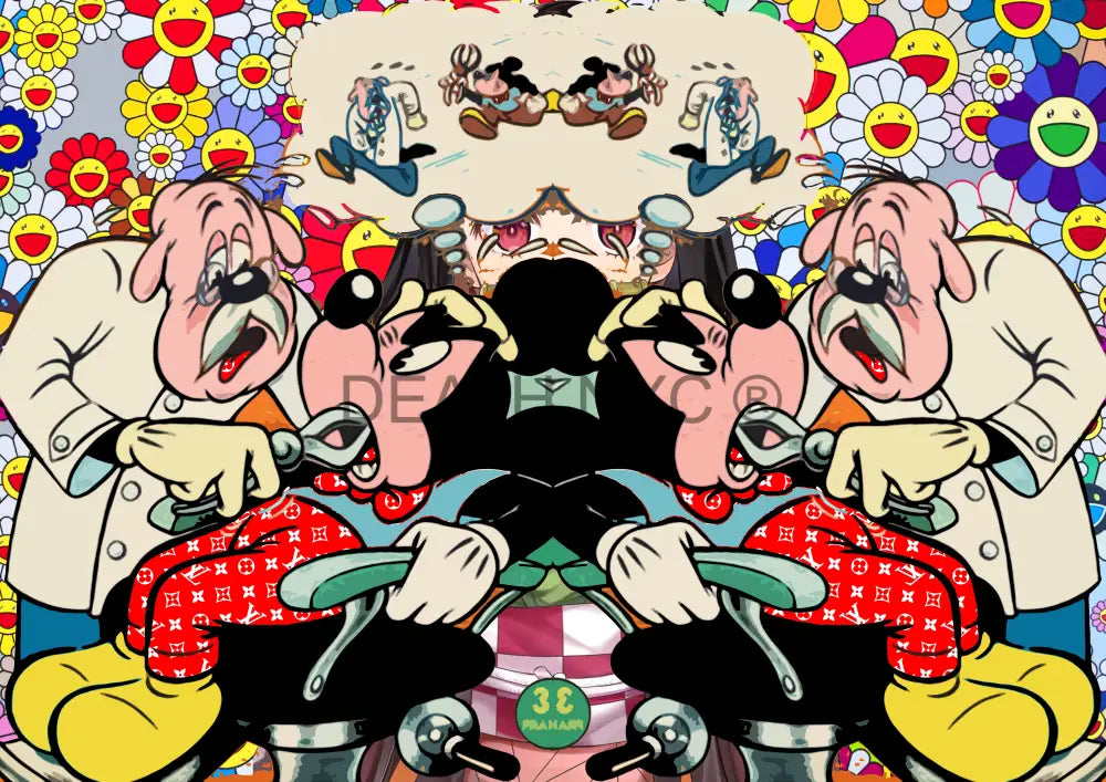 Deathp898 Mickey (Edition Of 100) (2022) Art Print