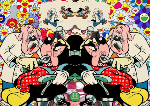 Deathp898 Mickey (Edition Of 100) (2022) Art Print