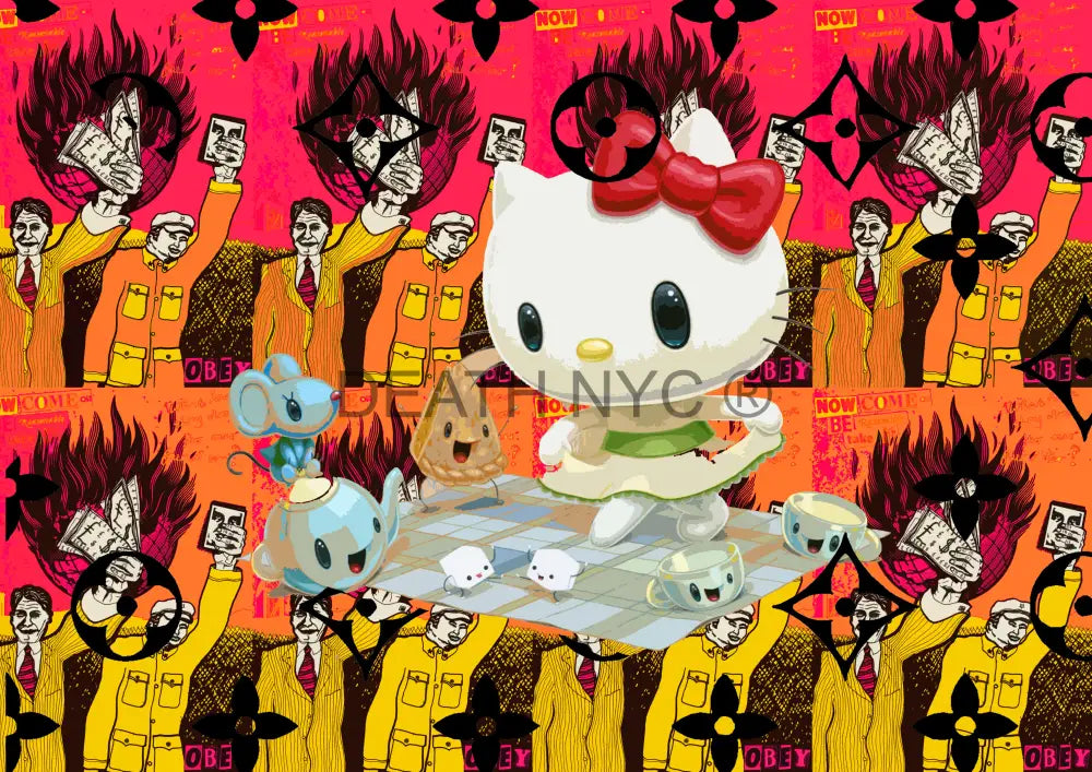 Deathp915 Hello Kitty (Edition Of 100) (2022) Art Print