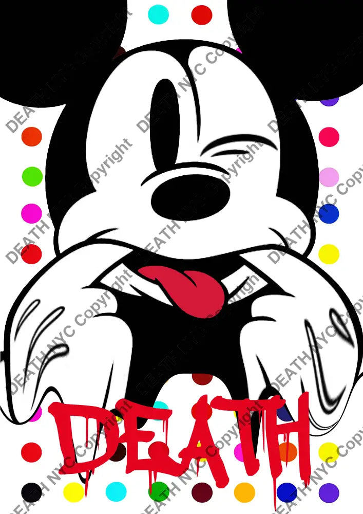 Deathp940 Mickey (Edition Of 100) (2022) Art Print