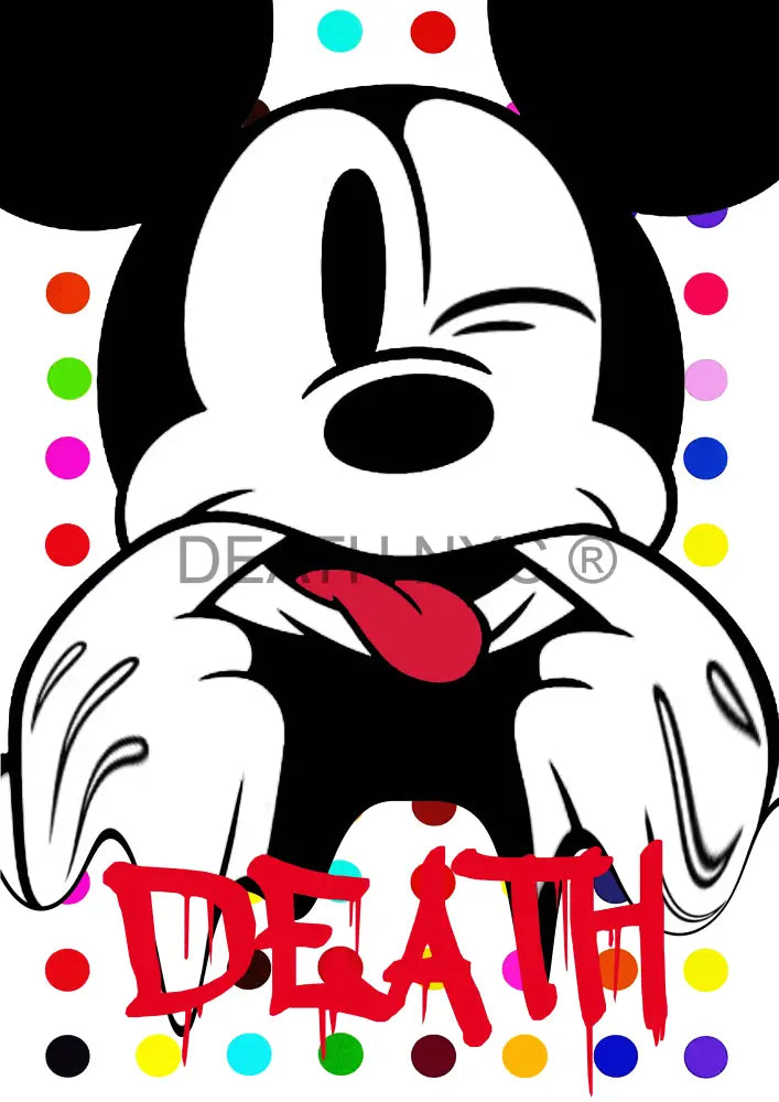 Deathp940 Mickey (Edition Of 100) (2022) Art Print