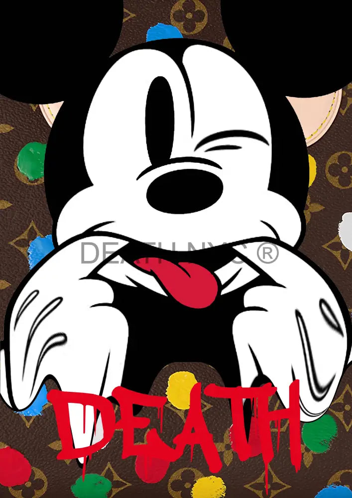 Deathp941 Mickey (Edition Of 100) (2022) Art Print