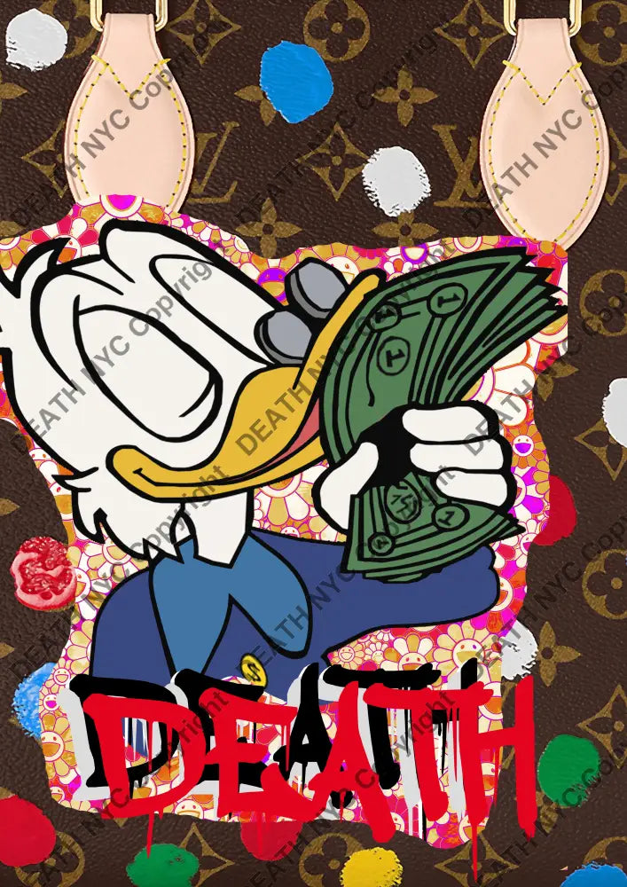 Deathp948 Donald Duck (Edition Of 100) (2022) Art Print