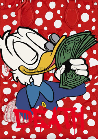 Deathp993 Donald Duck (Edition Of 100) (2022) Art Print