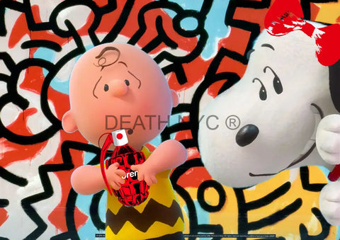 ’Deathpb102’ 45X32Cm Snoopy (Edition Of 100*) (2023) Art Print