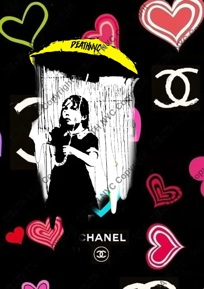 ’Deathpb11’ 45X32Cm Banksy (Edition Of 100*) (2023) Art Print