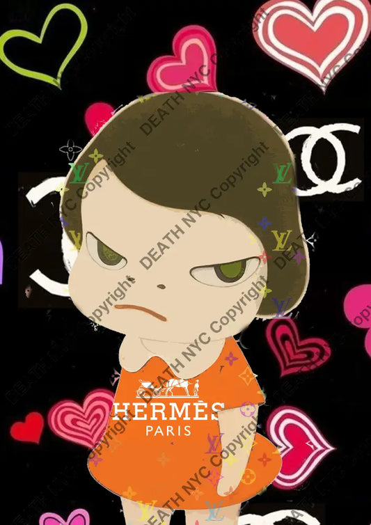 ’Deathpb13’ 45X32Cm Cute (Edition Of 100*) (2023) Art Print